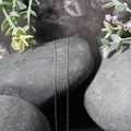 14k Yellow Gold Cable Link Chain (0.50 mm) by Avera Group