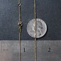 14k Tri-Color Gold Rosary Chain Necklace by Avera Group