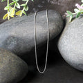 14k White Gold Bead Chain 1.0mm (1.00 mm) by Avera Group