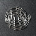 14k White Gold Bold Paperclip Chain (4.20 mm) by Avera Group