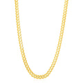 14k Yellow Gold High Polish Modern Lite Edge Chain (8.00 mm) by Avera Group