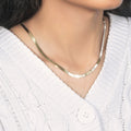 Imperial Herringbone Chain in 10k Yellow Gold (3.80 mm) by Avera Group