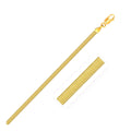 Imperial Herringbone Chain in 10k Yellow Gold (2.8 mm) by Avera Group