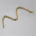 14k Yellow Gold Polished Oval Link Bracelet by Avera Group