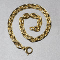 14k Yellow Gold Polished Oval Link Bracelet by Avera Group