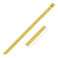 3.9mm 10k Yellow Gold Classic Miami Cuban Solid Chain by Avera Group