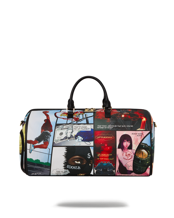 Sprayground Everyday's A Movie Duffle Bag D4202 by I-Max Fashions