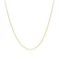 Adjustable Cable Chain in 14k Yellow Gold (0.97 mm) by Avera Group