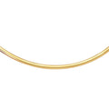 14k Yellow Gold Classic Omega Bracelet (6.00 mm) by Avera Group