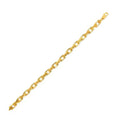 14k Yellow Gold French Cable Link Chain (6.10 mm) by Avera Group
