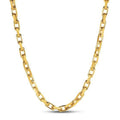 14k Yellow Gold French Cable Link Chain (6.10 mm) by Avera Group