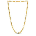 14k Yellow Gold French Cable Link Chain (6.10 mm) by Avera Group