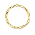 14k Yellow Gold French Cable Link Bracelet (6mm)