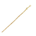 14k Yellow Gold Figa Rope Chain (3.00 mm) by Avera Group