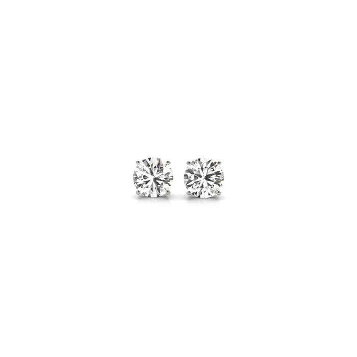 1/2 cttw Lab Grown Round Diamond Stud Earrings 14k White Gold (G/VS2) by Avera Group