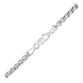 Sterling Silver Rhodium Plated Round Box Chain (3.80 mm) by Avera Group