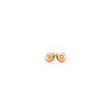 14k Rose Gold Round Faceted Style Stud Earrings(7mm) by Avera Group