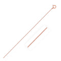 10k Rose Gold Classic Box Chain (0.45 mm) by Avera Group