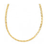 14k Yellow Gold Braided Herringbone Chain (3.2mm)