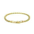 2.9mm 14k Yellow Gold Heart Anklet by Avera Group