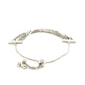 Adjustable Multi Chain Bracelet in Sterling Silver (15.00 mm) by Avera Group