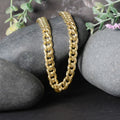 10k Yellow Gold Light Miami Cuban Chain (8.00 mm) by Avera Group