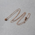 14k Rose Gold Polished Mini Heart Necklace by Avera Group