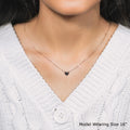 14k Rose Gold Polished Mini Heart Necklace by Avera Group