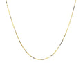 10k Yellow Gold Classic Box Chain (0.45 mm) by Avera Group