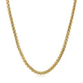 14k Yellow Gold Solid Round Box Chain (2.50 mm) by Avera Group
