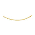 14k Yellow Gold Chain in a Classic Omega (3 mm) by Avera Group