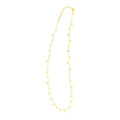 14K Yellow Gold Necklace with Dangling Stars by Bids.com