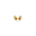 14k Yellow Gold Round Stud Earrings (5mm) by Avera Group