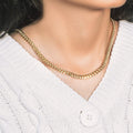 10k Yellow Gold Semi Solid Miami Cuban Chain (5.00 mm) by Avera Group