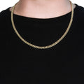 10k Yellow Gold Semi Solid Miami Cuban Chain (5.00 mm) by Avera Group