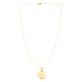 14k Yellow Gold Tree of Life Locket Necklace by Avera Group