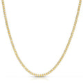 Ice Barrel Chain in 14k Yellow Gold (3.14 mm) by Avera Group