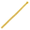 6.15mm 10k Yellow Gold Semi Solid Miami Cuban Bracelet