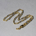 14K Yellow Gold Wide Paperclip Chain (3.20 mm) by Avera Group
