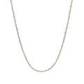 Sterling Silver 1.5mm Adjustable Sparkle Chain (1.50 mm) by Avera Group