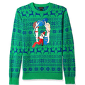 Alex Stevens Mens Drunk Elf Ugly Christmas Sweater, Green, Small by Vanessa Jane