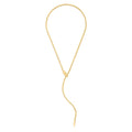 14k Yellow Gold Serpent Necklace by Avera Group
