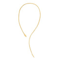 14k Yellow Gold Serpent Necklace by Avera Group