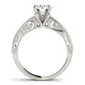 14k White Gold Antique Pronged Round Diamond Engagement Ring (1 1/8 cttw) by Bids.com