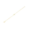 14k Yellow Gold MOP Evil Eye Bracelet by Avera Group