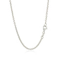 Sterling Silver Infinity Symbol Necklace by Avera Group