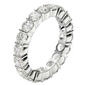 Round Cut Lab Grown Diamond Eternity Ring in 14k White Gold (2 cttw FG/VS2) by Avera Group