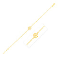 14K Yellow Gold Tree of Life Bracelet by Avera Group