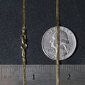 14k Yellow Gold Super Flex Herringbone Chain (1.50 mm) by Avera Group