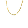 14k Yellow Gold Light Weight Wheat Chain (2.80 mm) by Avera Group